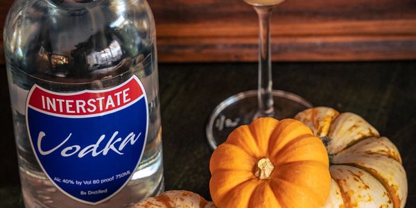 Pumkin spice Martini with Interstate Vodka