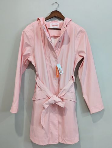 Joe Fresh Light Pink Raincoat Water resistant