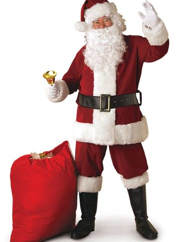 Santa Claus Mascot Rental