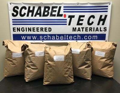 SchabelTech Washed, Dried and Bagged Sand and Pea Gravel in 50 pound paper bags