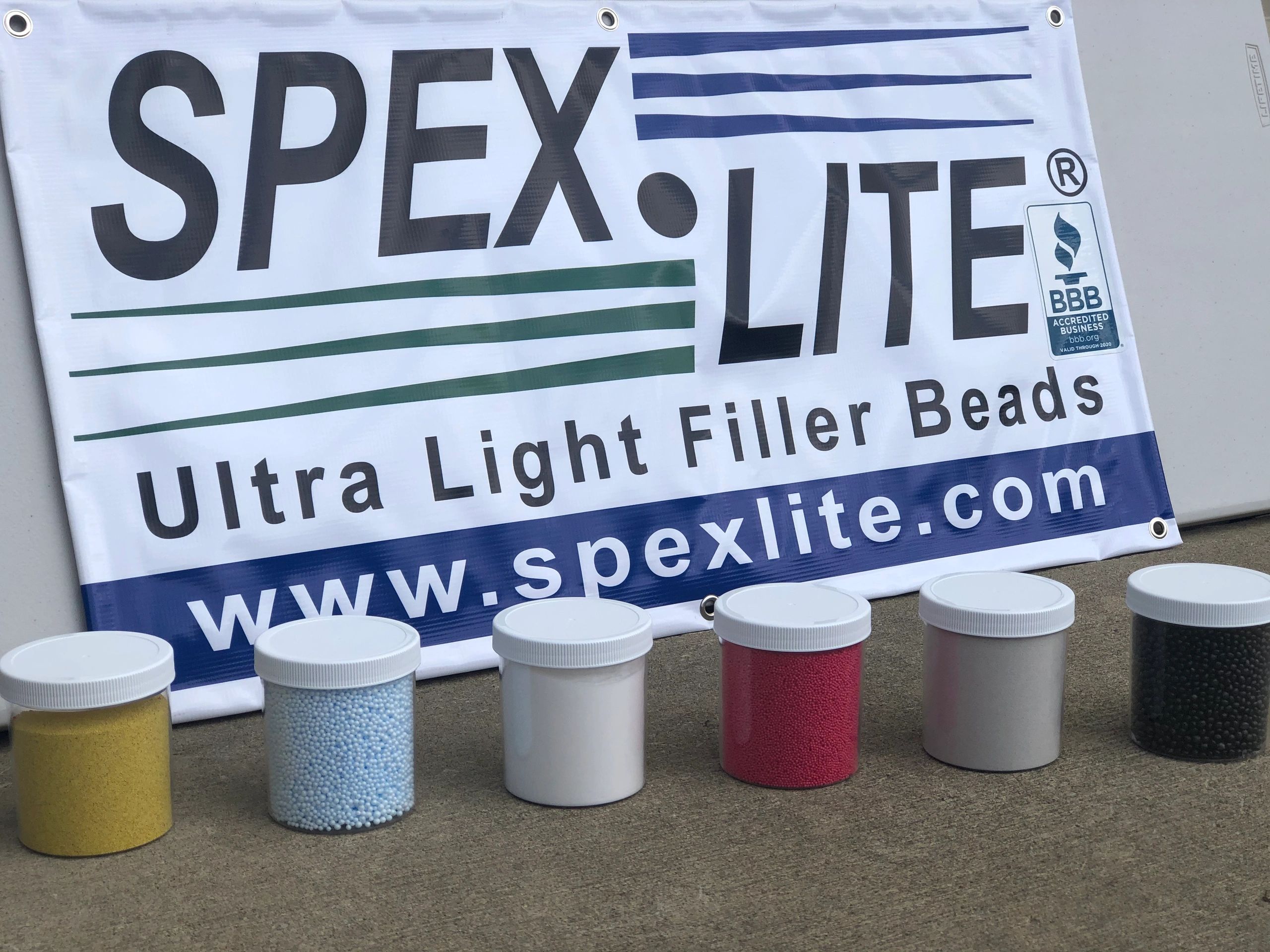 SpexLite Ultra Light Filler Beads