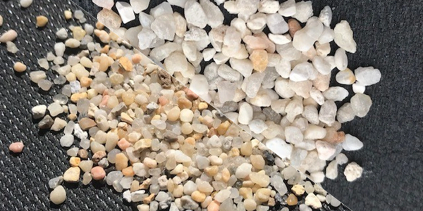 SchabelTech Natural Select Granules; Gold 816 and Supreme White 610 Shown