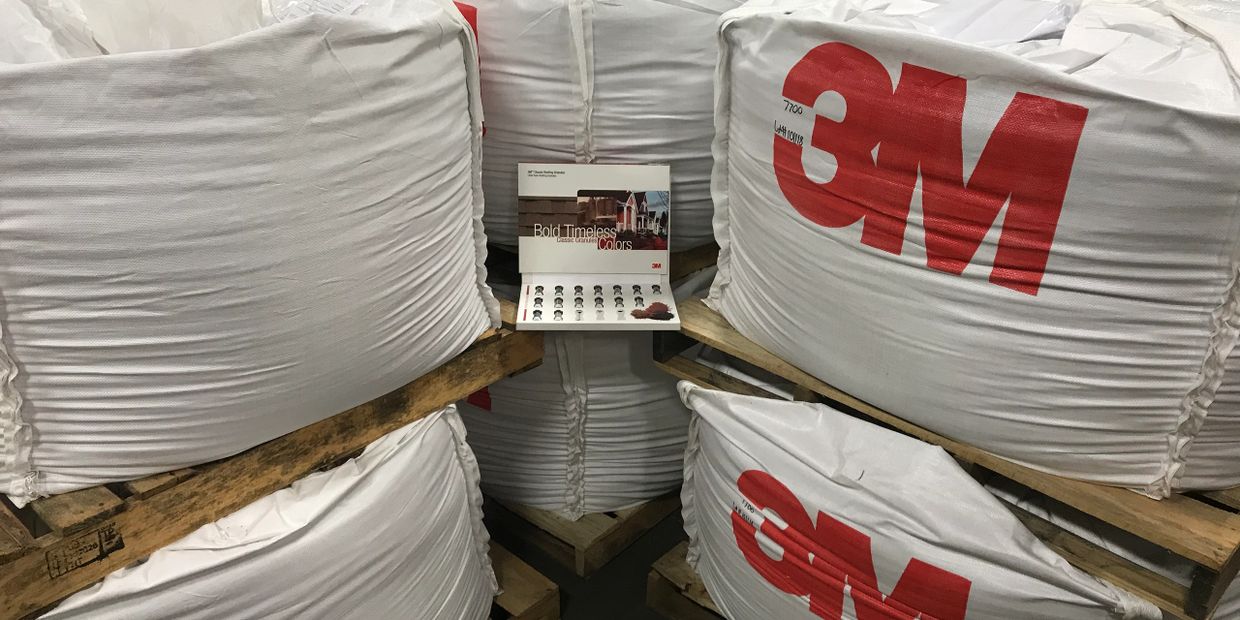 SchabelTech 3M Granules, White Roofing Granules