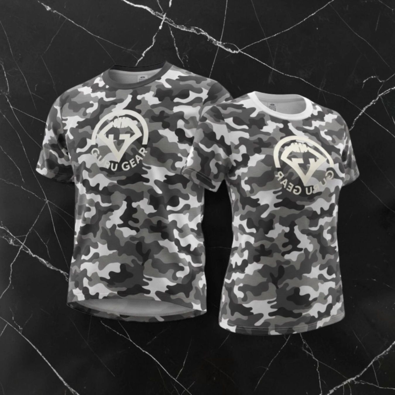 Guru White and Black Camo