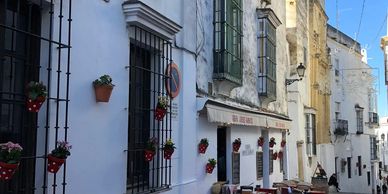 Arcos de la Frontera restaurante pueblo blanco casco antiguo