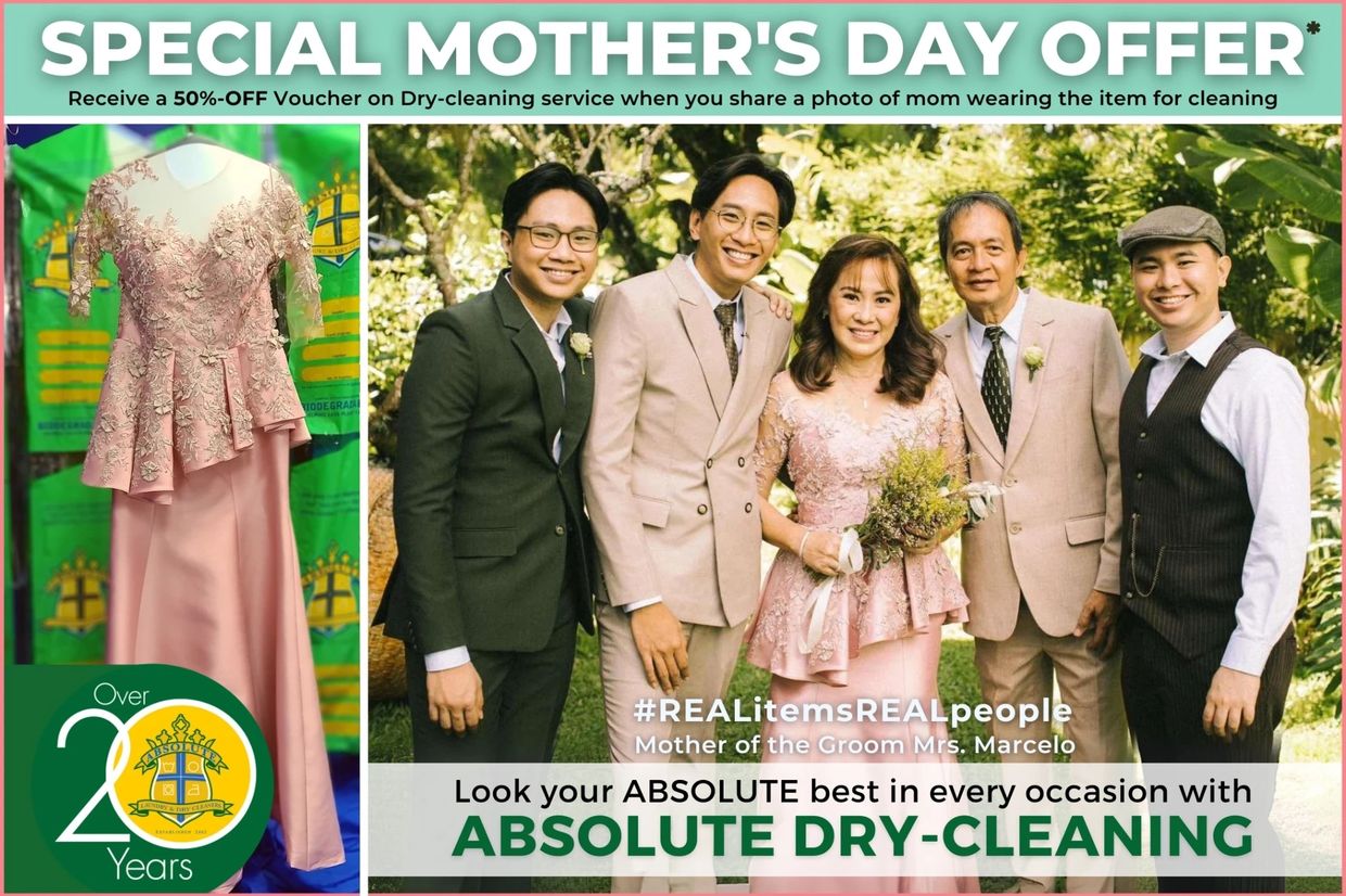 Happy Mother's Day. Here we feature Mrs. Marcelo and her family.