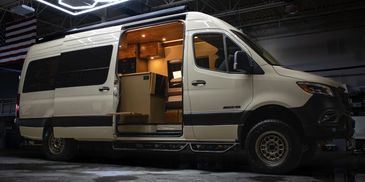 Rebyl Vans Maverick model Mercedes-Benz Sprinter built in Eden Prairie, Minnesota.