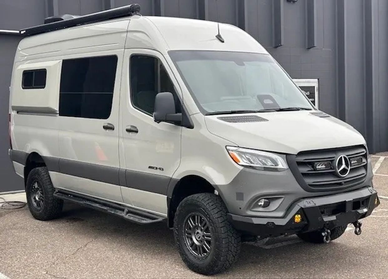 Rebyl Vans Nomad: 2025 Mercedes-Benz Sprinter 2500 AWD 144 custom camper van in MN.