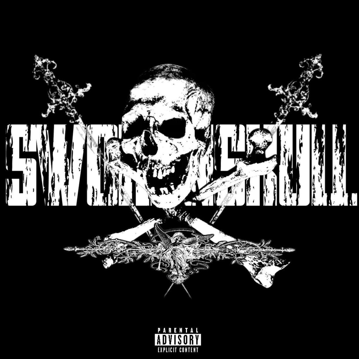 "SWORDNSKULL" mixtape cover
