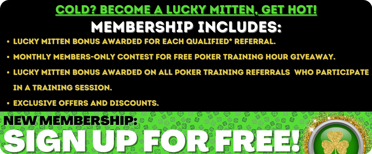 Feeling cold? Become a Lucky Mitten, get hot. Membership is free, make money, refer your friends.