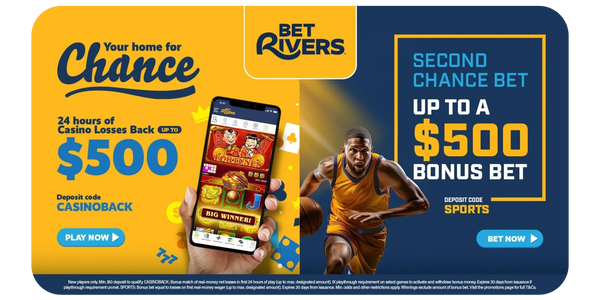 Claim the prime BetRivers Michigan promo code: $500 refunded casino losses or free sports bet!