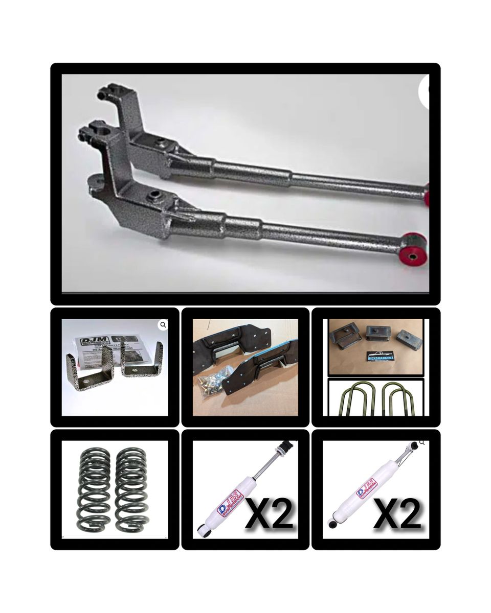 83-97 Ford Ranger 5/6 or 5/7 Drop Kit