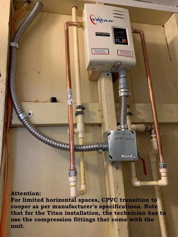 Titan Scr2 Titan Tankless Water Heater Installation Titan N120