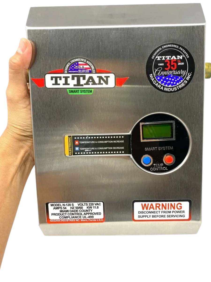 Tankless Hot Water Titan 120 Tankless Water Heater Gas Water