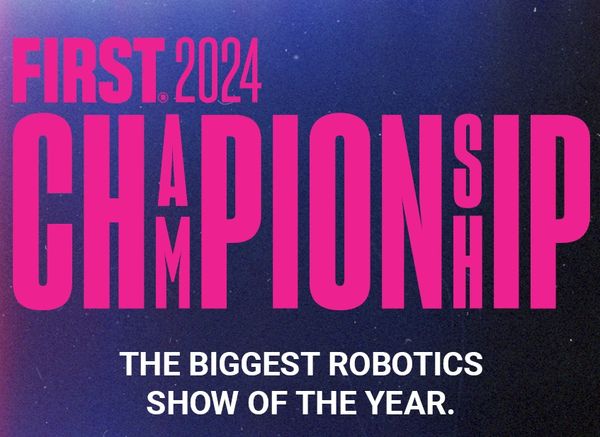 First 2024 Championship robotics show.