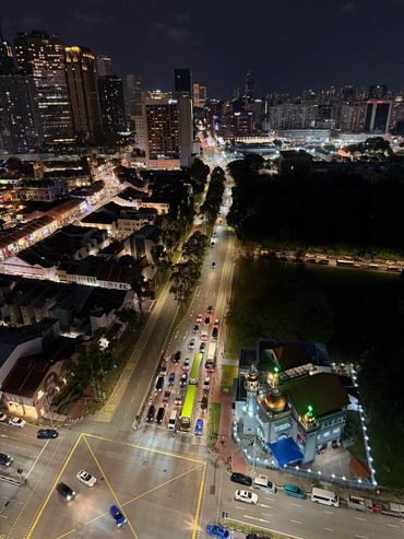 Singapore City view from Hotel Boss -4