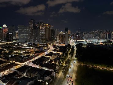 Singapore City view from Hotel Boss -5