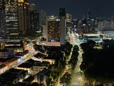 Singapore City view from Hotel Boss -6