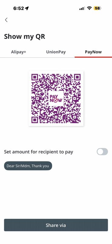 Online payment by Paynow to mobile number +6592213906 belongs to Iqbal @Maxicab Services. Thank you.