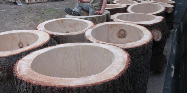 IC WOOD LLC - Perfectly Hollowed Logs, New Life Given to 