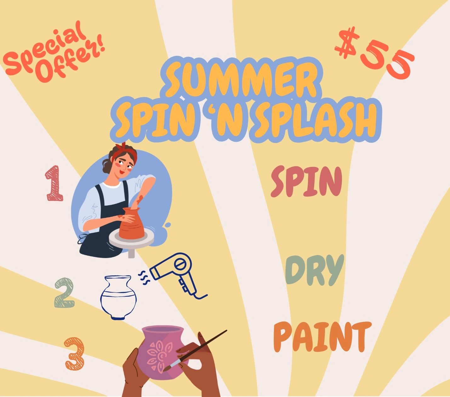 Try-It Pottery Wheel (Daytime) at Silk Road Ceramics Studio
