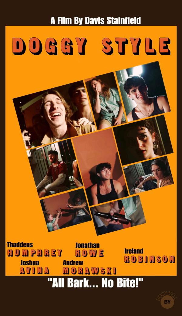 Movie poster for "Doggy Style" by Davis Stainfield.