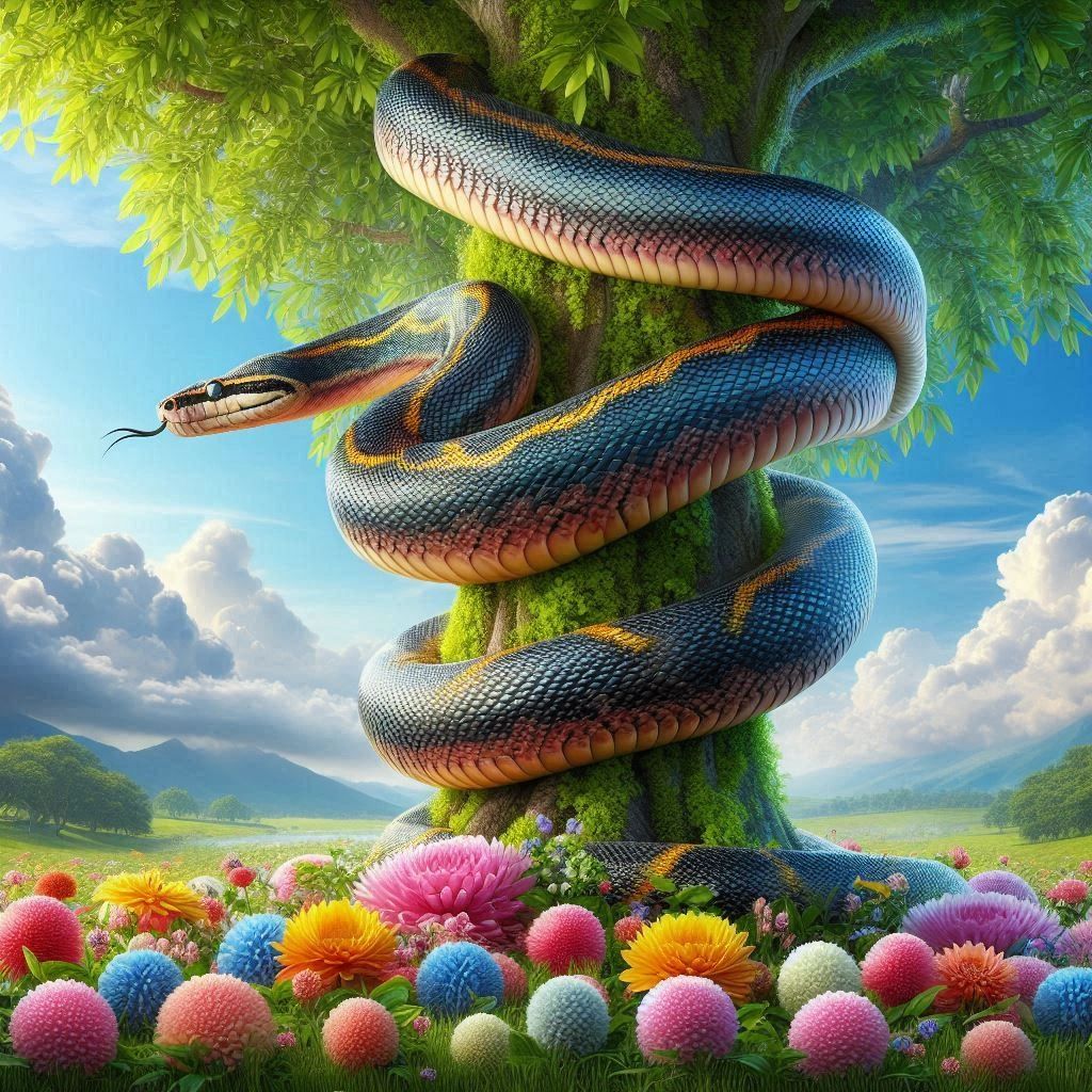 Vasuki indicus Ai art