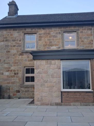 Flush uPVC Windows with astragal bars