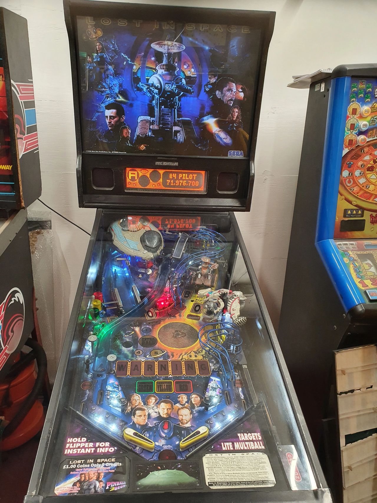 SEGA Lost In Space Pinball Machine – Game and Sport World