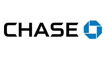 Chase Bank logo with text.