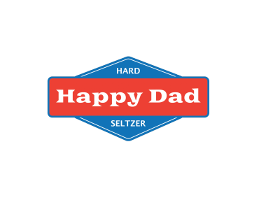 Logo for Happy Dad Hard Seltzer.