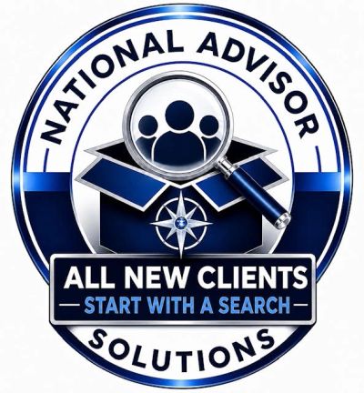 National Advisor Solutions logo for new client search.