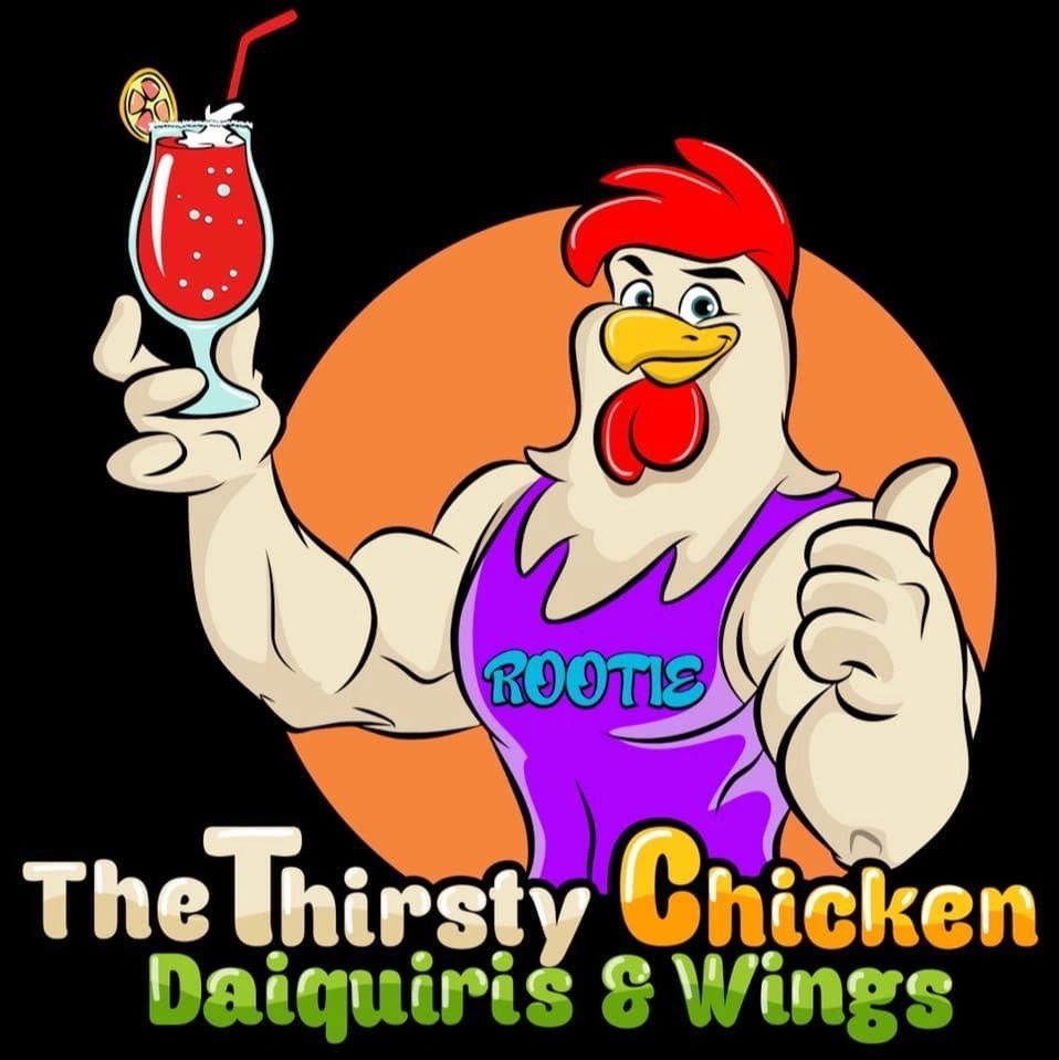 The Thirsty Chicken Dine in or to Go, Chicken Wings, Daiquiris