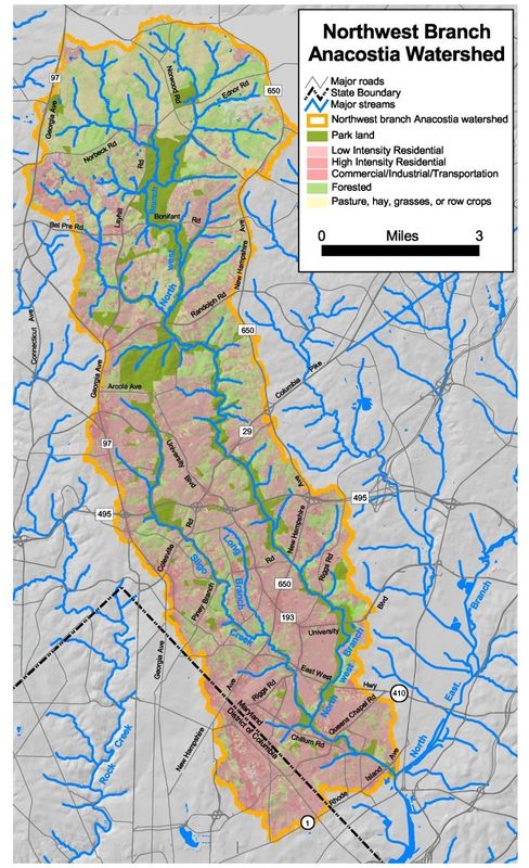 Northwest Branch Trail Map Maps
