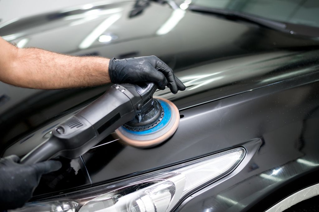 color sand, buff and polish exterior paint ceramic coat