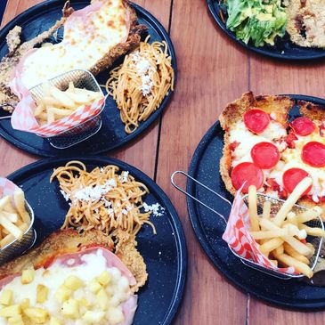 Milanesas para todos los gustos hechas con amor en Mila&Nesa, Morelia 103A, Roma Norte