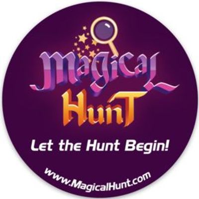 Magical Hunt Scavenger hunt game Let the hunt begin sticker 