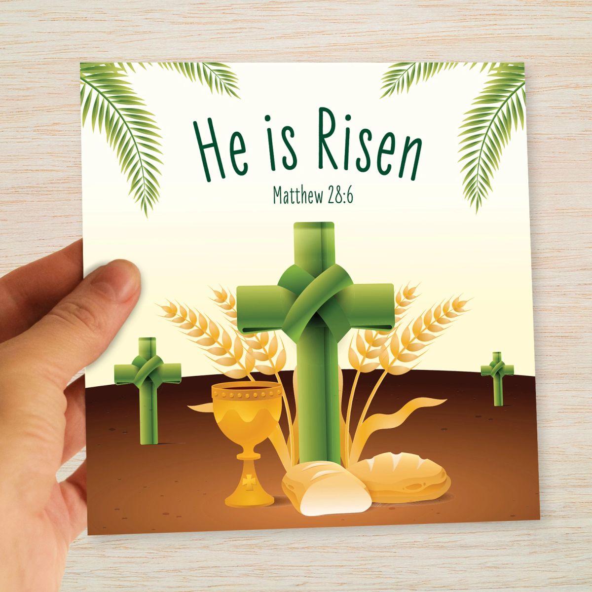 Religious Easter Cards & Packs He is Risen Jesus Christ Christian ...