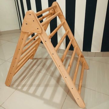 Pikler Triangle Karachi Pakistan waldorf education maria montessori natural wood