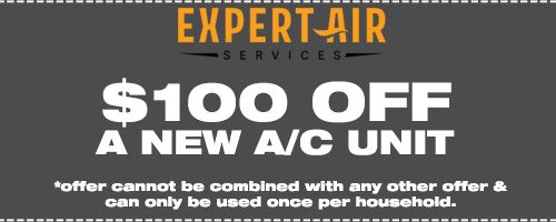 $100 off new ac unit