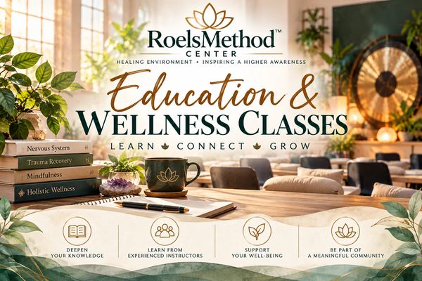 Education and wellness classes at RoelsMethod Center.