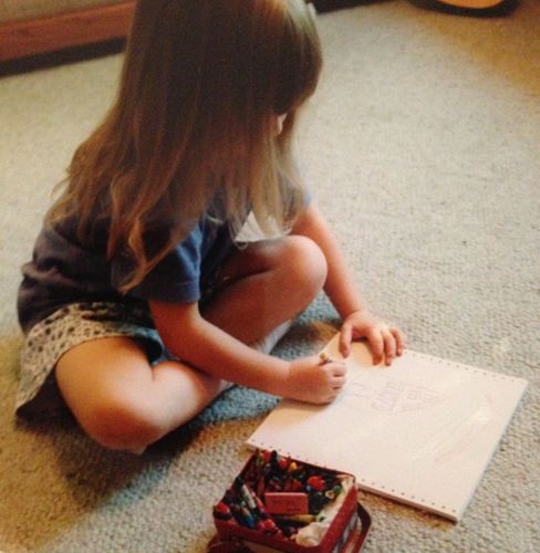 Me getting creative, circa 1998!