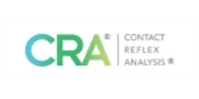 CRA logo with Contact Reflex Analysis text on a black background.