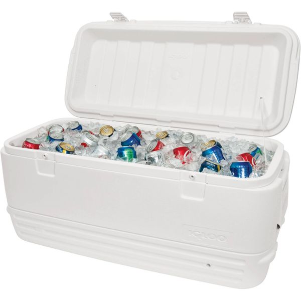 WHITE COMMERCIAL COOLER