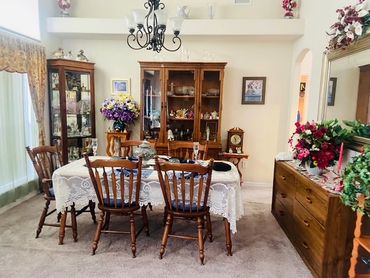 China Cabinet and Kitchen set in Estate Sale by Volusia Estate Sales