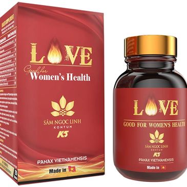 Sản phẩm “Love For Women’s” chứa Sâm Ngọc Linh và nhiều dược thảo quý hiếm là liệu pháp mang đến sk