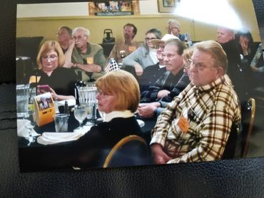 Steve & Diane Dobbyn enjoy the "Dinner with Champions"