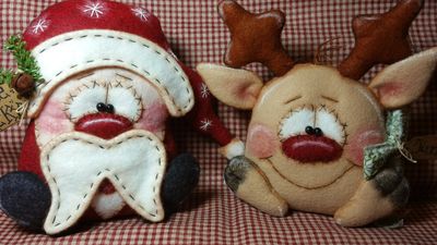 Little Nicky and Junior Flyer Rudolph Prim Dolls