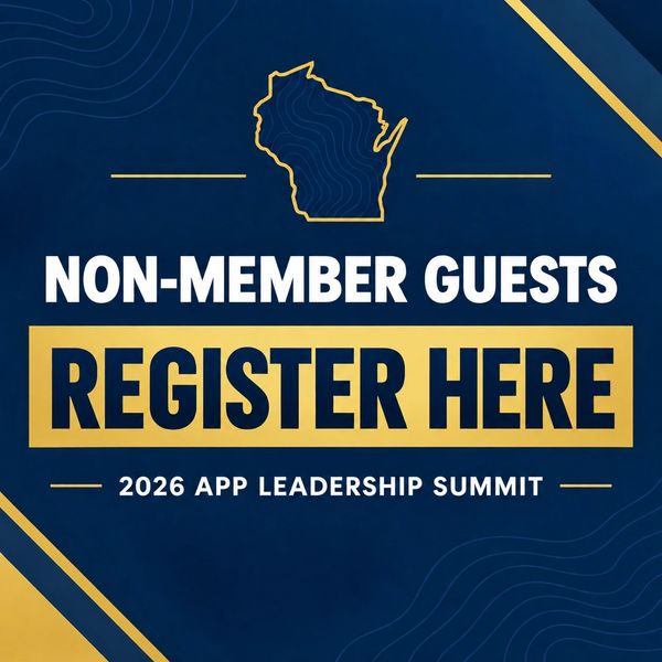 Sign for non-member guest registration at 2026 APP Leadership Summit.