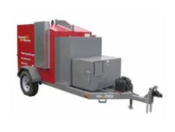 diesel powered tow behind industrial ground heater